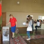 Выборы-2016 в Осиповичах. Центральный участок для голосования